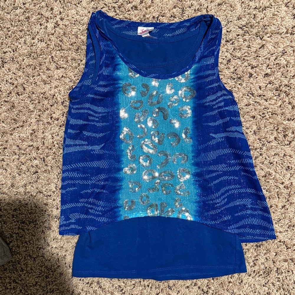 Girls size 8 Justice bundle of 3 tops - Picture 4 of 4